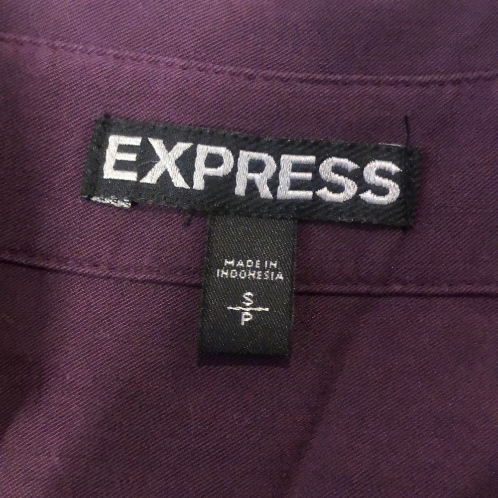Express Plum Blouse - Picture 5 of 6